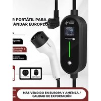 ROMADA 3.5KW 3.0m 16A EV Portable Charger Type2 EVSE Charging Cable Type1 EU Plug Controller Wallbox GBT for Electric Vehicle