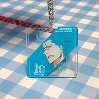 Bleach Anime Keychain Grimmjow Acrylic Key Chain Ulquiorra Cifer Key Ring Bag Pendant Ornament Kawaii Accessories Friend Gift