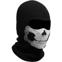 AliExpress Full Face Mask Black Ghosts Print Balaclava with Skull Printed for Cosplay Party Motorcycle Bike Cycling Hiking Outdoor