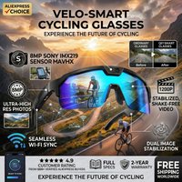 AliExpress GUHUAVMI Smart Glasses with Camera 4K 8MP HD Video Recording 4GB Built-in Storage Wearable Tech Bluetooth Sunglasses For Cycling Baseball