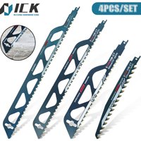 Versatile Alloy Reciprocating Saw Blade for Cutting Bubble Brick Hollow Brick Red Brick and Concrete Block with Hand Tools ICK