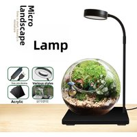 LED Micro Landscape Lamp Plant Growth Lamp Supplemental Light Moss Eco-Bottle Succulent Lamp Bamboo