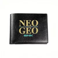 Neo Geo Advanced Entertainment System SNK Logo: Business Mens Casual Elegant Simple Practical Quality Wallet Stylish Printing Gr