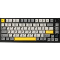 Ajazz AK820 Pro 75% Bluetooth 5.1/2.4G Wireless/Wired Gasket-mounted Mechanical Keyboard with TFT Screen for Mac/Win