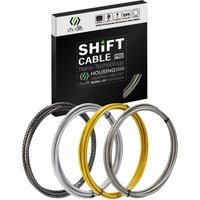 AliExpress CNC Chooee Bicycle Rear Derailleur Cable, MTB/Road Bike Shifter Cable Inner Wire Set, 2200mm Housing And 2500mm, Fit Shimano/SRAM