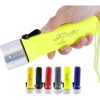 Led Professional waterproofing Diving Flashlight Strong Underwater Lighting Home Outdoor Emergency Lighting High Beam Flashlight