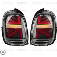 A Set Of LED Taillights For BMW Mini F55 F56 F57 2014/2015/2016/2017 A Pair Rear Brake Tail Lights Lamp Car Accessories