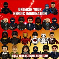 2026 World New Legends Daredevil Punisher Building Bricks Blocks Mini Action Figures Toys Gifts Children Party