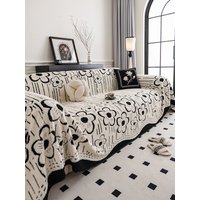 Flower Thicken chenille Sofa Cover Sofa Blanket cushion Anti-Cat Scratch Washable blanket Sofa Towel Suitable for Bed and Sofa