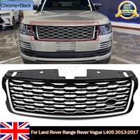 Magickit For 2013-2017 Land Rover Range Rover Vogue L405 Upgrade To 2018 Car Front Bunper Racing Grills LR055880 Car Accessories