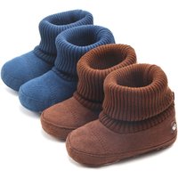 Baby Shoes Ankle-warped Sock Boots Boys and Girls Winter Indoor Shoes Baby Long Sock Shoes