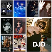Joe Djo Psychedelic Pop Keery Djo Poster HD Self-Adhesive Wall Decor Home Office Dorm Bedroom & More Ideal Gift Choice