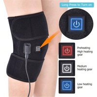 Heated And Vibrating Knee Massage Pad, heated knee massager - knee relaxation and warmth