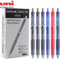 3/6/12pcs Japan UNI Gel Pens Uniball Figno Signature Pen UMN-105 0.5mm Press Red Blue Black for Writing School Office Stationery