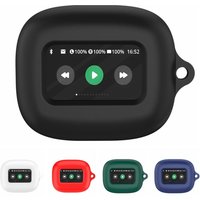 For JBL LIVE BEAM 3 Earphone Silicone Cover Mini Bluetooth Earbuds Protective Shell Case With Hook For Wireless Earbuds