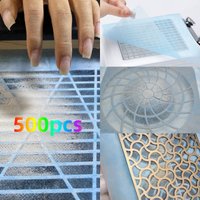 100/300/500pcs Nail Vacuum Clean Collector Filter Paper Dustproof Replace Nail Vacuum Clean Filter Paper Dust-Free Nail Tools *^