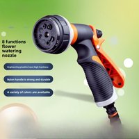 Plastic Multi-functional Watering Spray Gun High Pressure Car Wash Nozzle Gardening Irrigation Tool Spray Gun