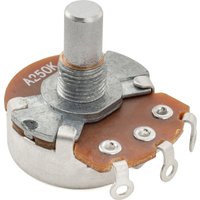 Alpha A250K/B250K/A500K/B500K Metric Solid Short/Standard Shaft Audio Taper Linear Taper Potentiometer for Electric Guitar Bass
