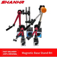 SHANHR Magnetic Base Stand with Fine Adjustment Adjustable Holder for Digital Dial Test Indicator Gauge