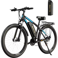 DUOTTS C29 E-bike 750W motor 48V15AH+15AH accu 21-versnellings elektrische fiets 29-inch banden elektrische stadsfiets 【Enkele en dubbele accu's besch