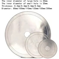 1pcs 80mm-200mm Diamond Cutting Disc Super Thin Saw Blade Wheel Glass Stone Jewelry