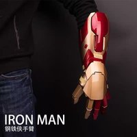 Wearable Steel Armor Hand Gloves Mk42 For Left And Right Hand Cosplay Model Toy Collectible Action Figure Accessories
