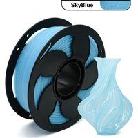 1.75mm Crystal PLA 3D Printer Filament High Transparency Glossy 1KG Spool Neat Winding No Bubble for FDM 3D Printer