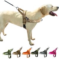 Dog Harness Mesh Breathable Comfort Reflective Vest Style Pet Strap Collar For Small Medium Large Breed Dogs