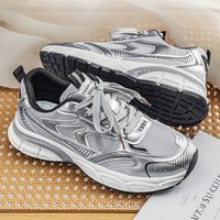 Men's Fashion Sneakers Cushioned Running Shoes Mesh Breathable Casual Non-Slip Tenis Masculino
