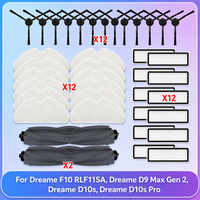 Fit For Dreame F10 RLF11SA, D9 Max Gen 2 / D10s / D10s Pro Vacuum Parts Main Roller Side Brush Filter Mop Cloth Accessories