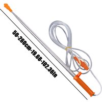 2.6m Stainless Steel Telescopic Spray Rod with Extension Tube for Garden Pesticide Sprayer & Irrigation Nozzle Accessories