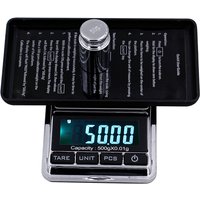 0.01g/0.1g Precision Pocket Scale Digital Electronic Gold Jewelry Carat Diamond Balance Mini Scales Portable Weighing
