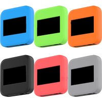 Silicone Protective Case For NETGEAR Nighthawk M6 Pro Remains Safe From Scratches And Bumps Black & Orange 11*11*2CM
