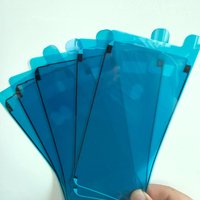 5Pcs for iPhone 6s 7 8 Plus SE2 SE3 Front Screen Frame Waterproof Anti-Dust Adhesive Glue Tape Replacement Black and White