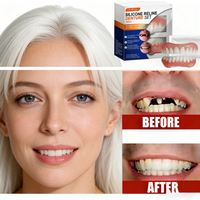 Silicone Simulation Braces For Filling Gaps Modifying Teeth For Comfort And Invisible Denture Sets Soft Instant Smile CK848-FRO