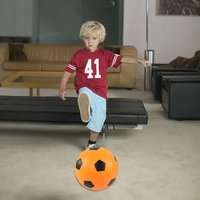 Silent Football Lightweight Low Noise Foam Soccer Ball Kids Outdoor Sports Home Training Bouncing Quiet Ball