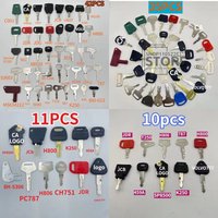60/42/35/13/10PCS Master Ignition Keys Set Excavators & Heavy Plant Machinery Most Excavators Tractors and Heavy Duty Equipment