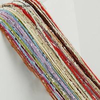 New Multicolor String Curtains For Doors Shiny Tassel Glitter Line Curtains Home Decoration Window Divider Drape For Living Room