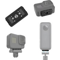Magnetic Adapter 1/4" ARRI Tripod Base Plate for GoPro 13 12 11 10 DJI OSMO ACTION 5pro 4 3 2 Insta360 X5 X4 X3 Camera