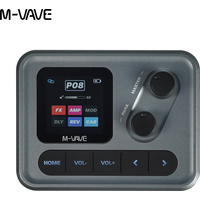 M-VAVE Pocket AMP 1.54" HD Screen Guitar Multi-Effects Processor/6+1 Custom FX Chain/USB-C Audio Interface/for Direct Recording