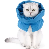 Cat Elizabethan Collar Healing Protective Collar Recovery Collar for After Surgery Adjustable Wound Healing Pet Neck Cone