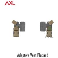 AXL Adaptive Vest Placard For JPC/SPC Tactical Vest Molle Adapter Kit