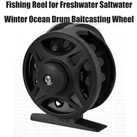 Winter Fishing Reel Fish Cast Drum Wheel For Freshwater Saltwater Spring Winter Right Left Handed Bait Casting ST 40 50 60 Wheel