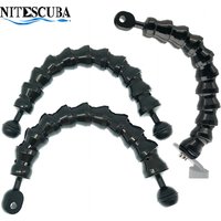 Diving ball head Flexible arm YS joint Curved arm double ball head and single ball head extension for flash and diving lights