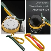 NEW Chain Oil Filter Oil Filter Wrench Adjustable Strap Opener Belt Wrench Oil Filter Puller Strap Spanner