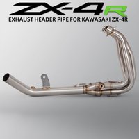 ZX4RR Exhaust Manifold For Kawasaki ZX4R ZX-4R/4RR 2023-2026 Motorcycle Exhausts Pipe Sport Racing Headers Tube Kit