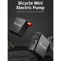 AliExpress West Biking WEST BIKING Bike Pump Portable Mini Electric Air Pump 150PSI Tire Inflator Car Bike Motorcycle Bicycle Pump With LCD Display