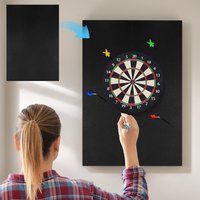 Dart Board Wall Protector Wall Protector For Dartboards Heavy-Duty Removable Mat Protection For Garage Home Game S/L