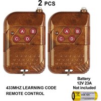 433MHz Remote Control 1527 Learning Code Transmitter Only Work With My Shop's RF Module Wifi EWeLink Tuya Zigbee Smart Switch
