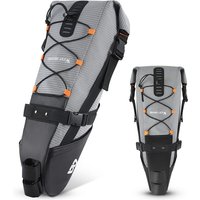 AliExpress West Biking WEST BIKING Bike Bag Waterproof Reflective 10L Large Capacity Saddle Bag Cycling Foldable Tail Bag MTB Road Bicycle Bag